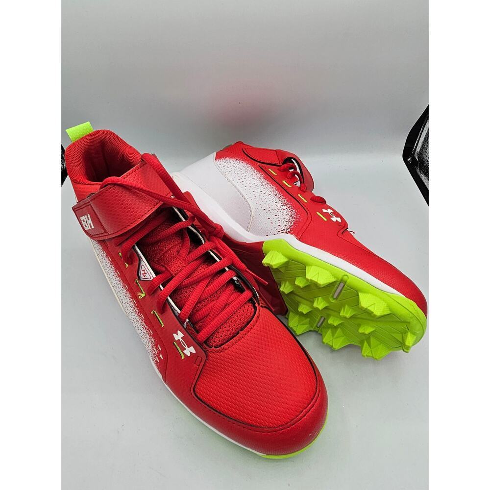 Under Armour Men's Harper 6 Mid Baseball Shoe size 9